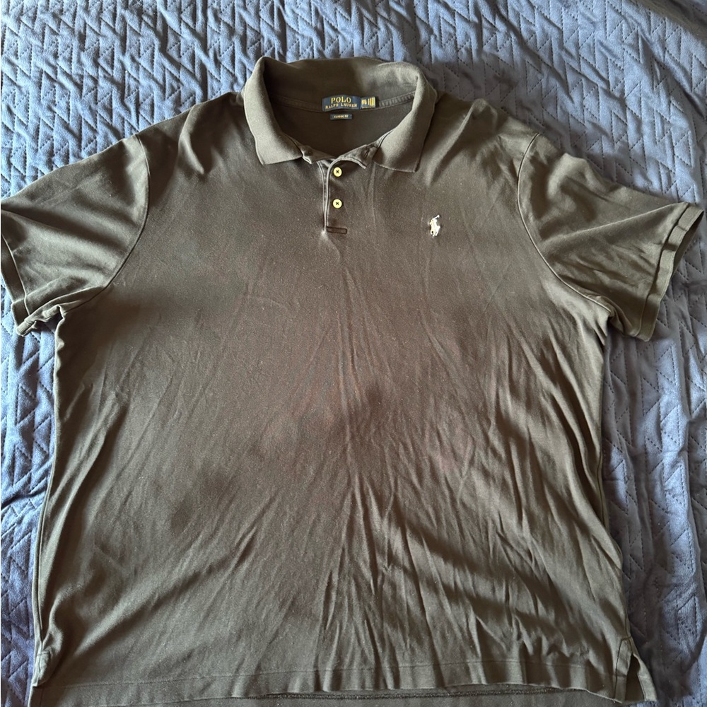 Polo by Ralph Lauren Men's black  Polo Shirt